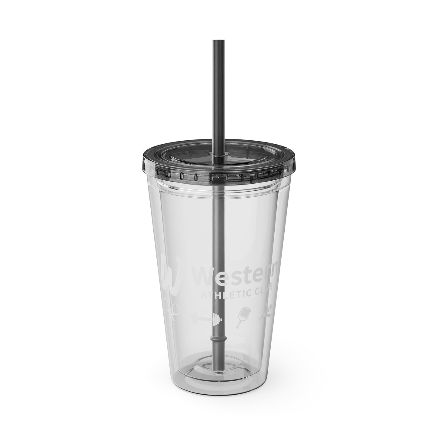 Western Athletic Club Sunsplash Tumbler with Straw