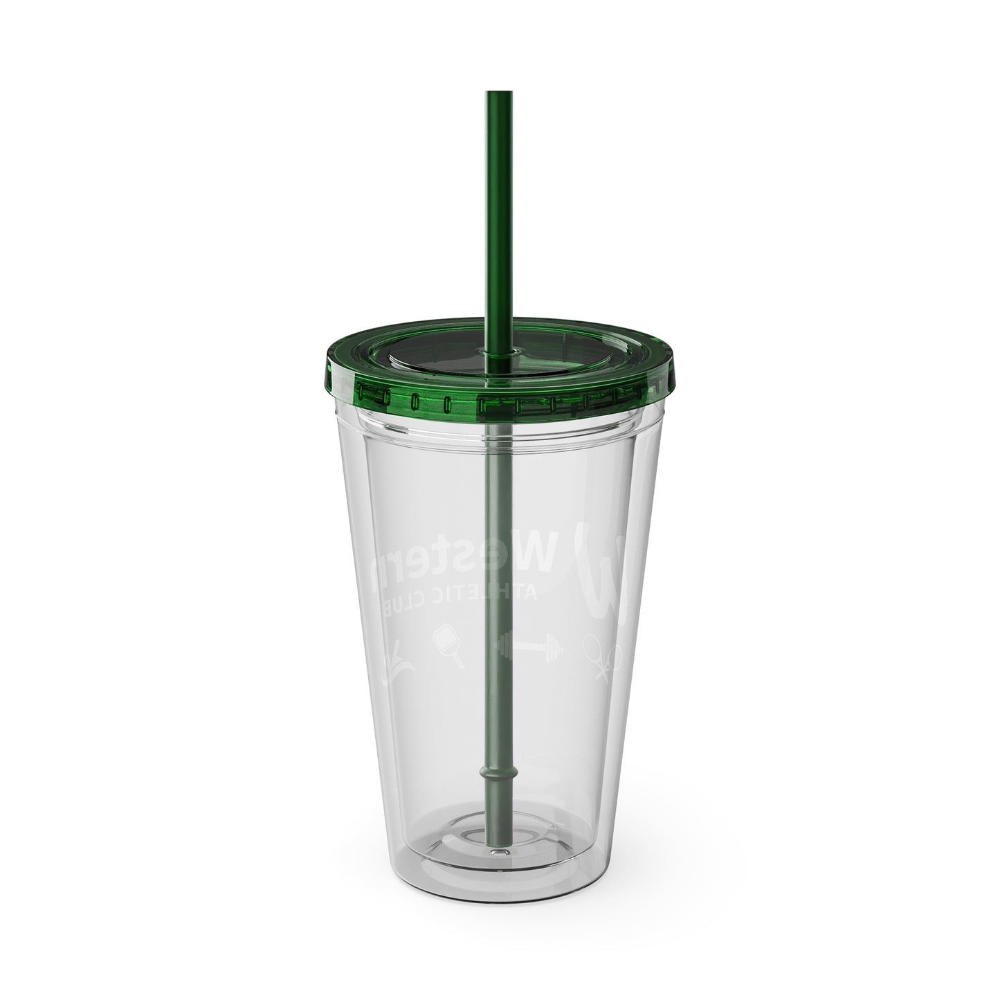 Western Athletic Club Sunsplash Tumbler with Straw