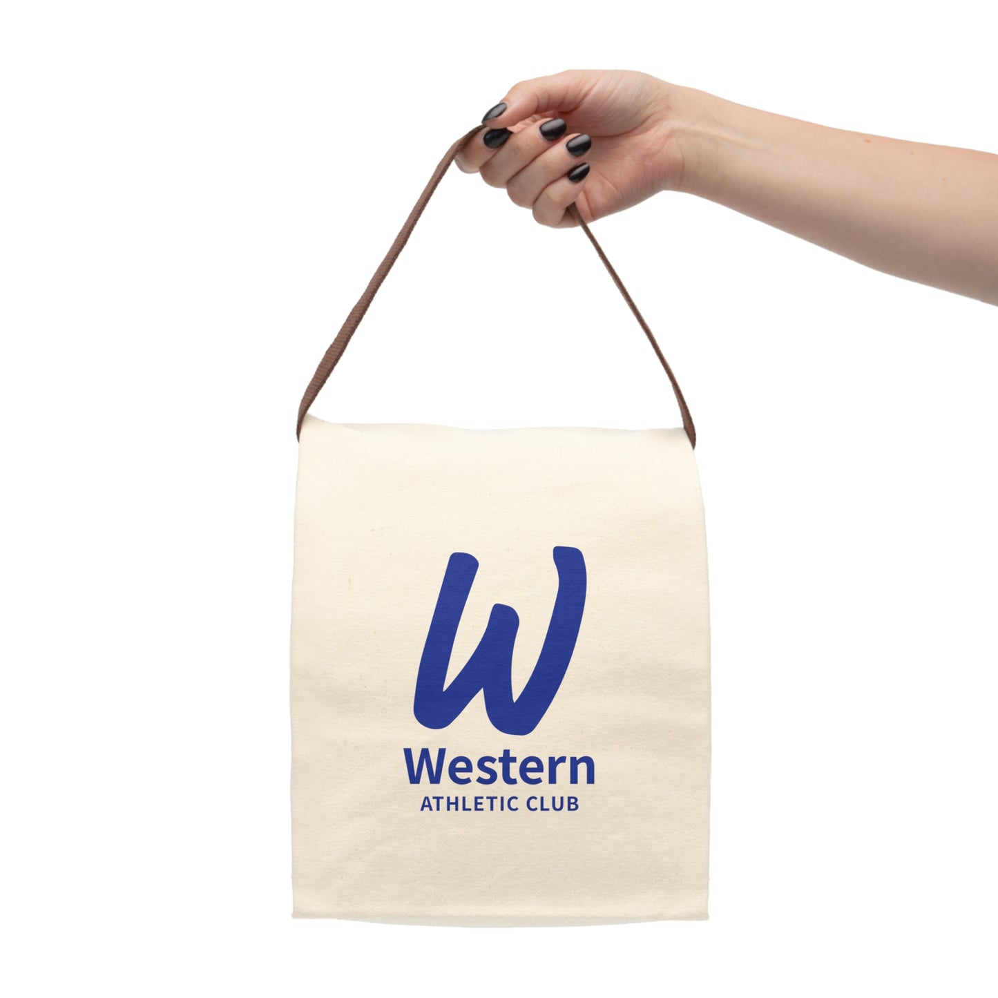 Western Athletic Club Canvas Lunch Bag