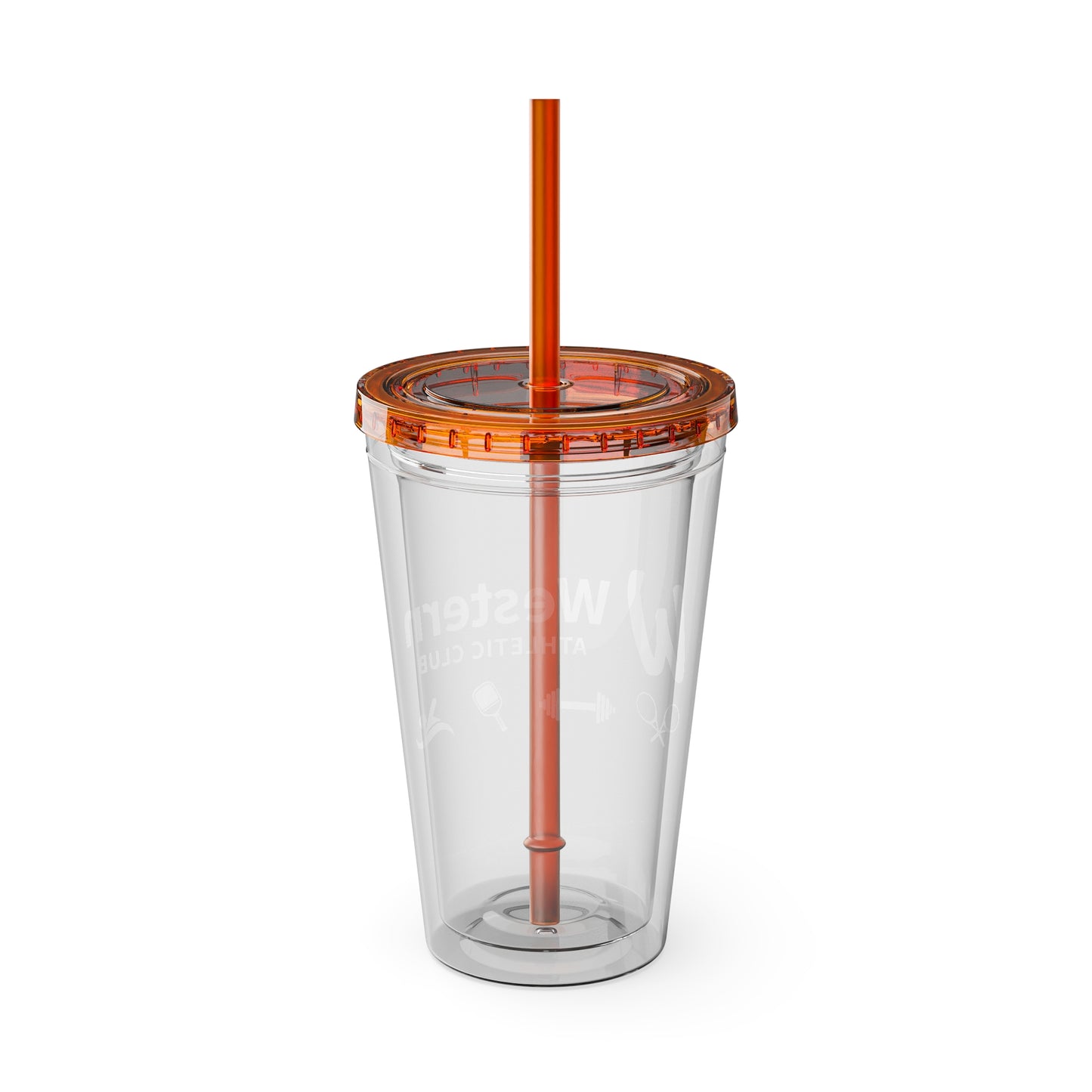 Western Athletic Club Sunsplash Tumbler with Straw