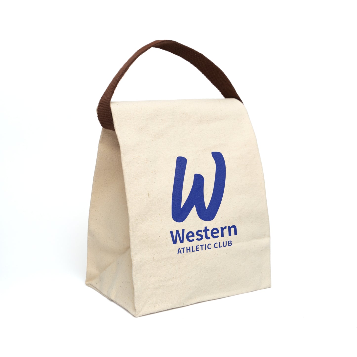 Western Athletic Club Canvas Lunch Bag