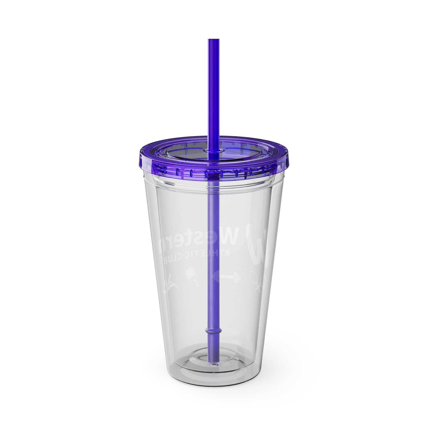 Western Athletic Club Sunsplash Tumbler with Straw