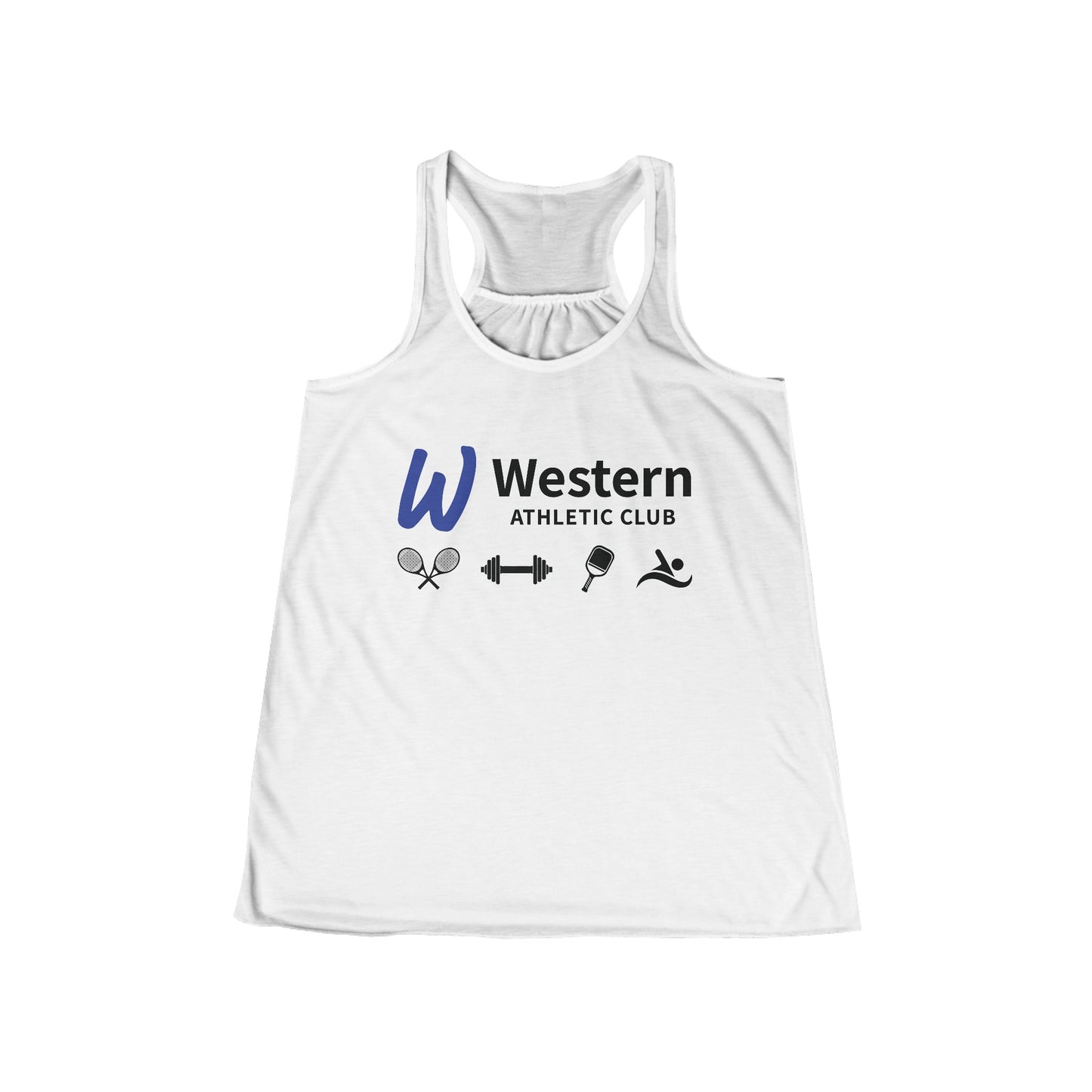 Western Athletic Club Women's Flowy Racerback Tank