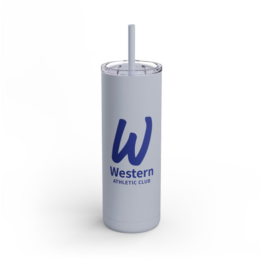 Western Athletic Club Skinny Matte Tumbler