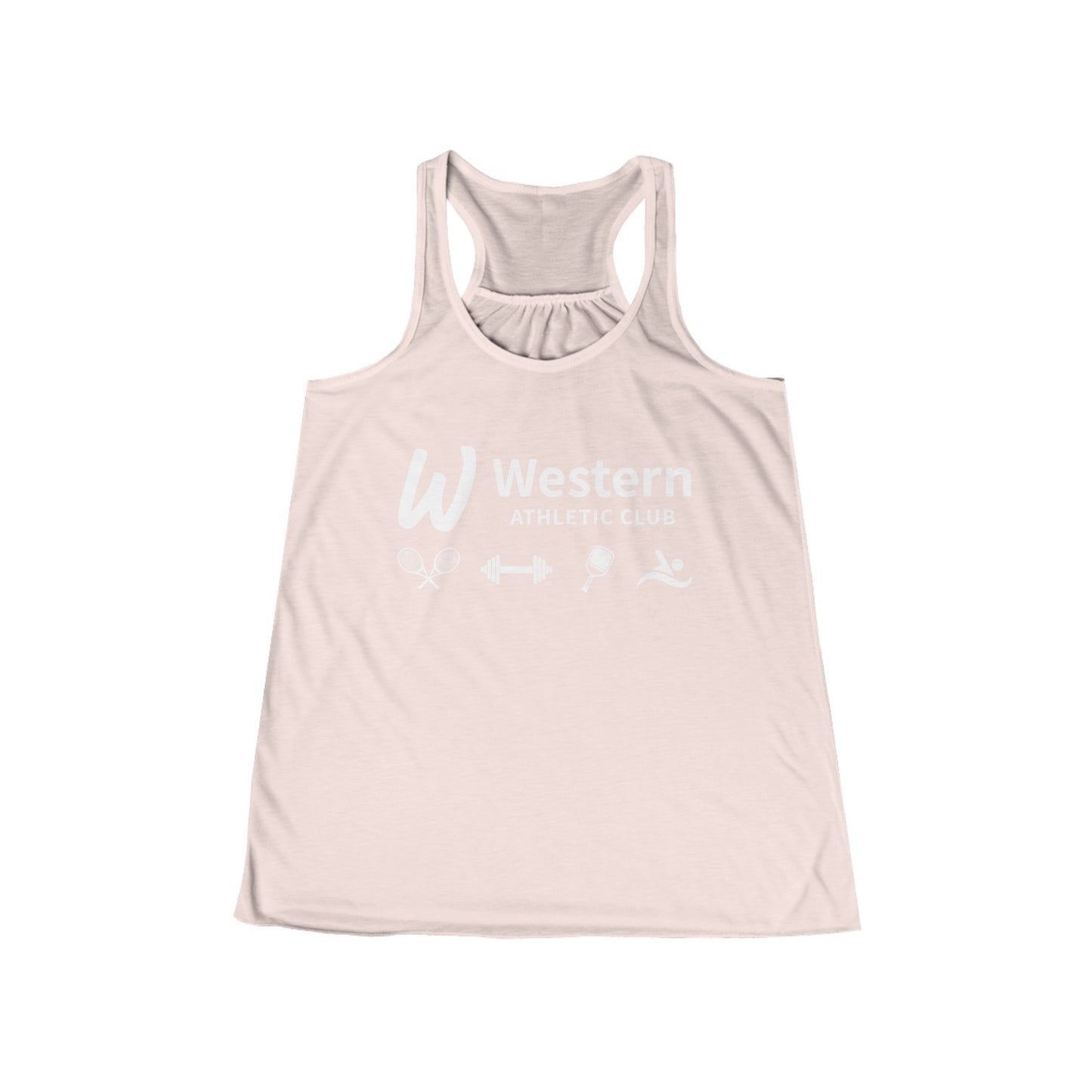 Western Athletic Club Women's Flowy Racerback Tank