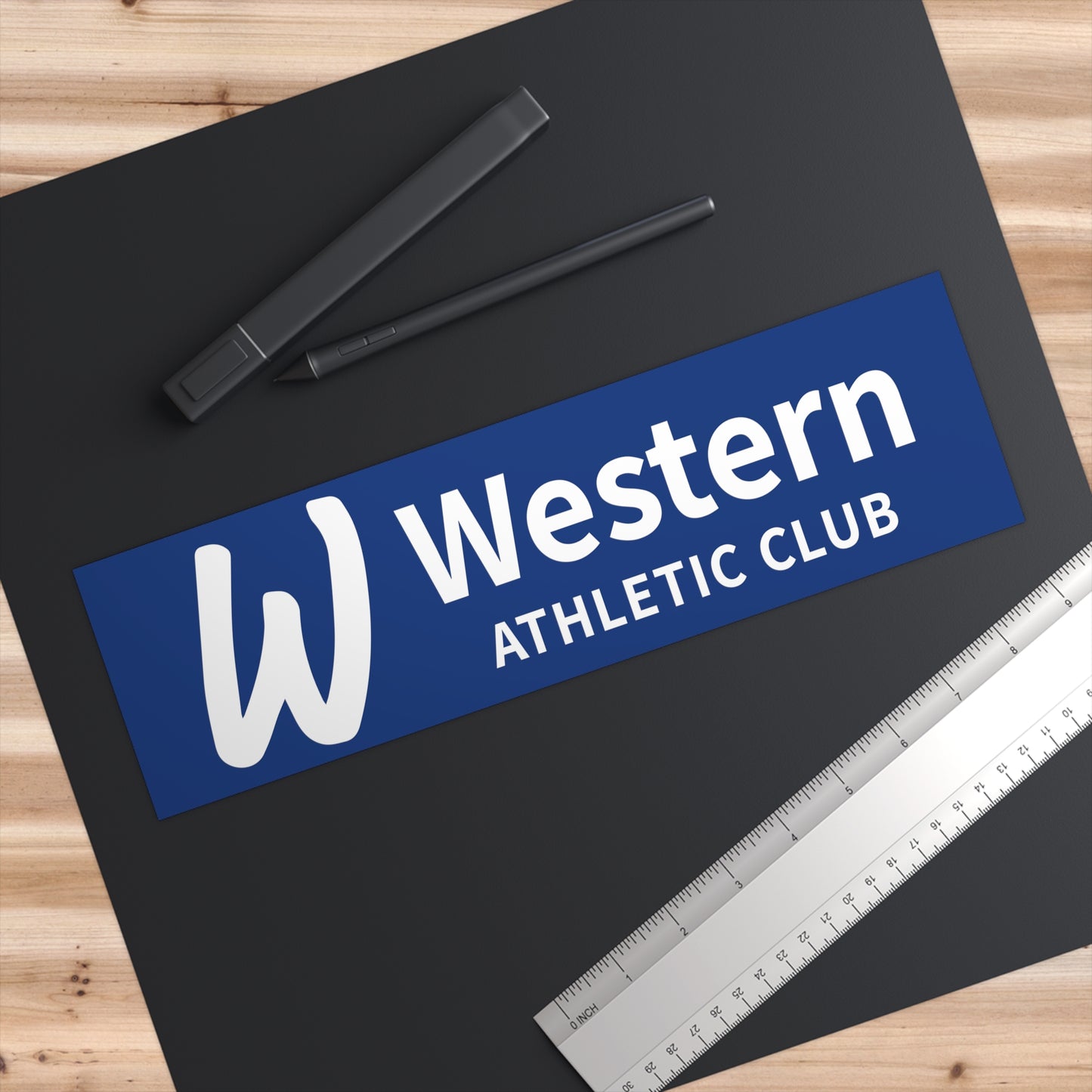 Western Athletic Club Bumper Sticker