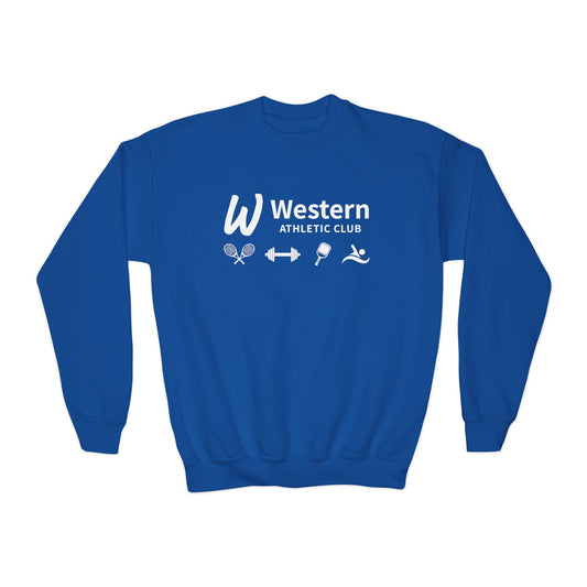 Western Athletic Club Youth Crewneck Sweatshirt