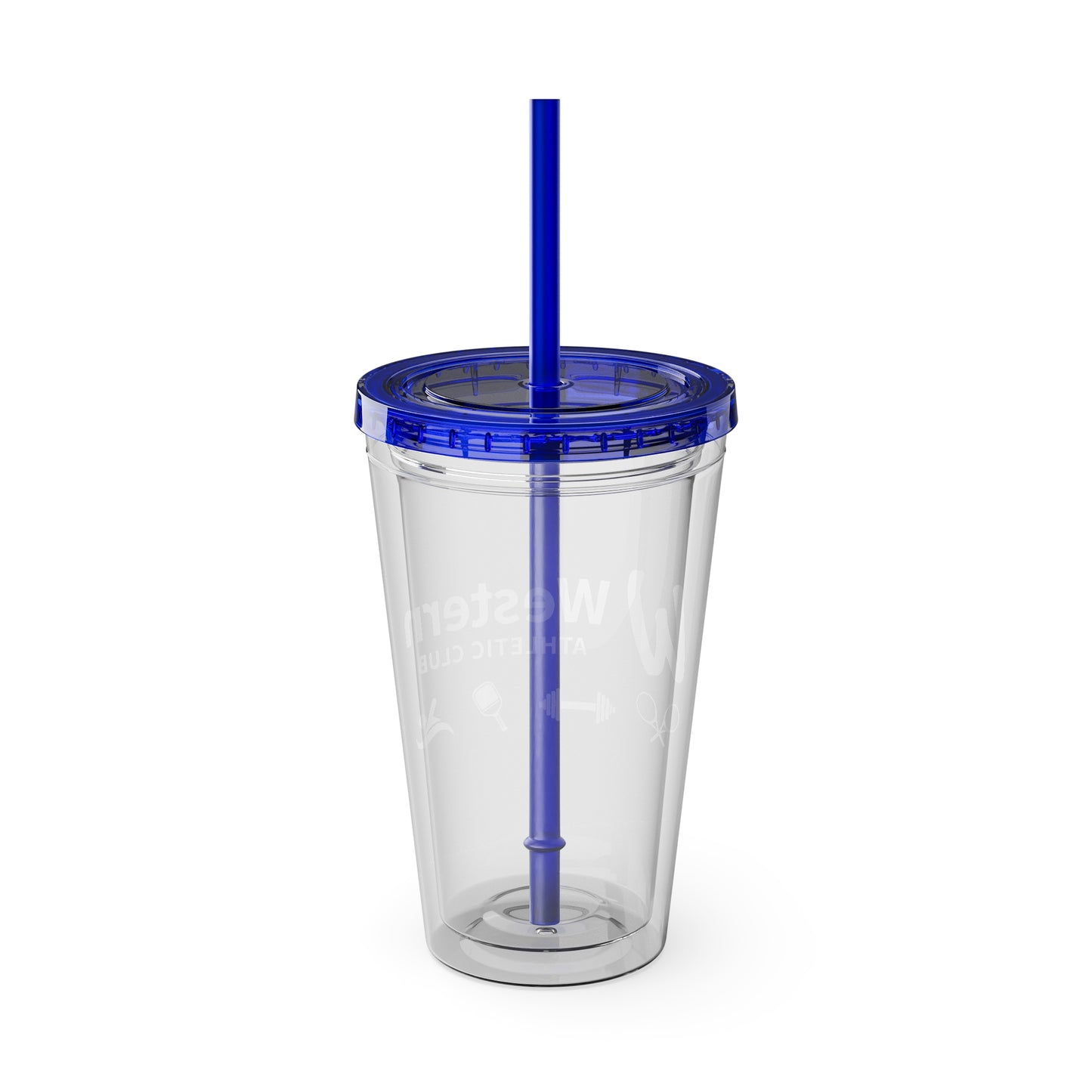 Western Athletic Club Sunsplash Tumbler with Straw