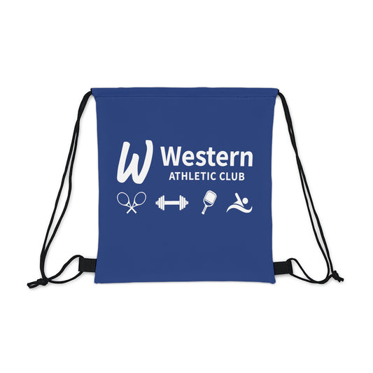 Western Athletic Club Drawstring Bag