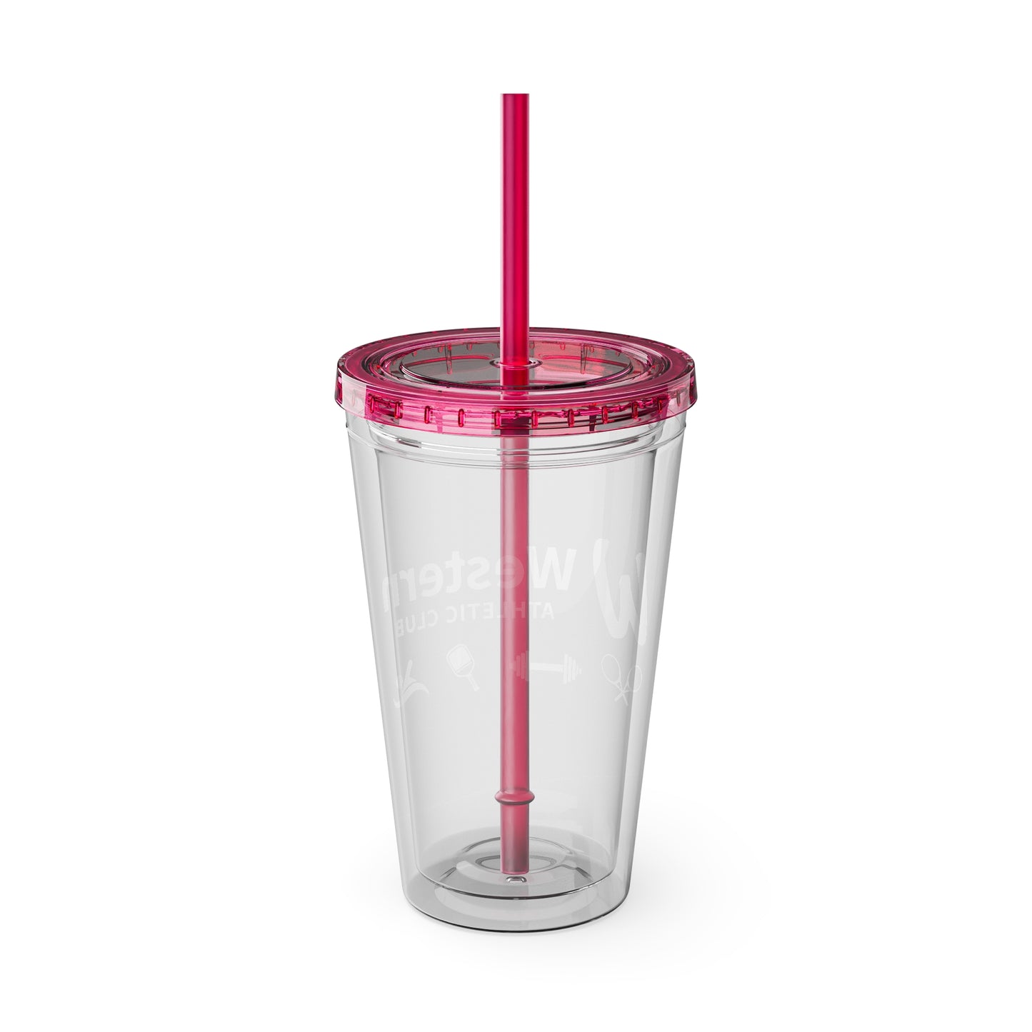 Western Athletic Club Sunsplash Tumbler with Straw