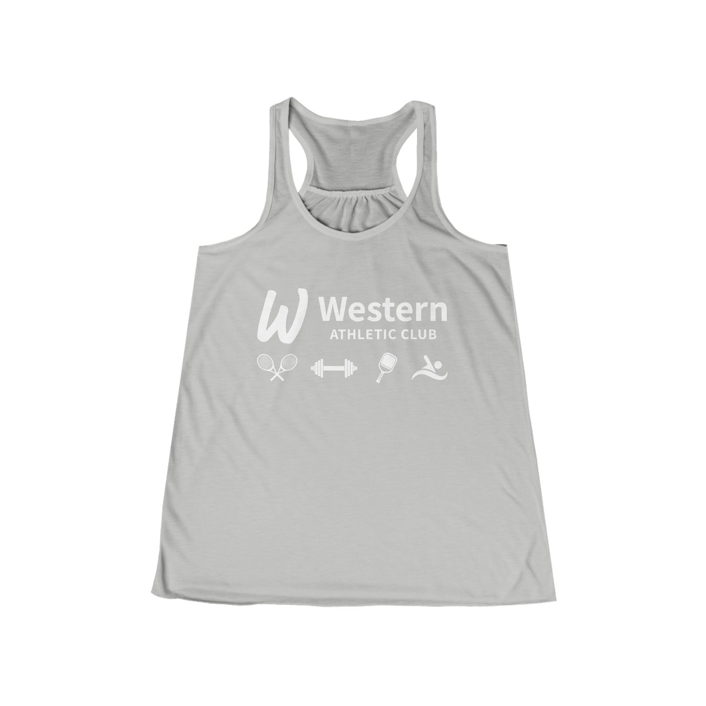 Western Athletic Club Women's Flowy Racerback Tank