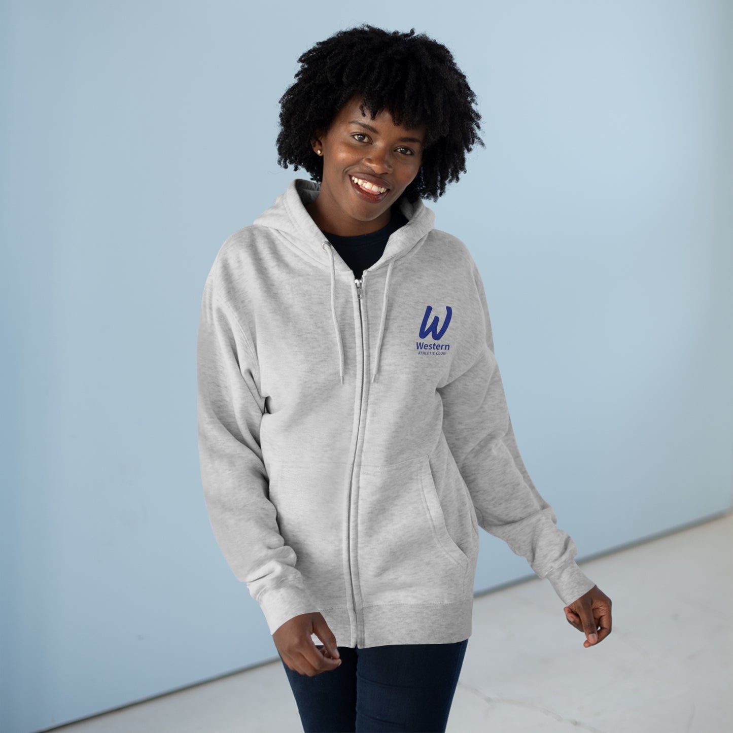 Western Athletic Club Zip Hoodie