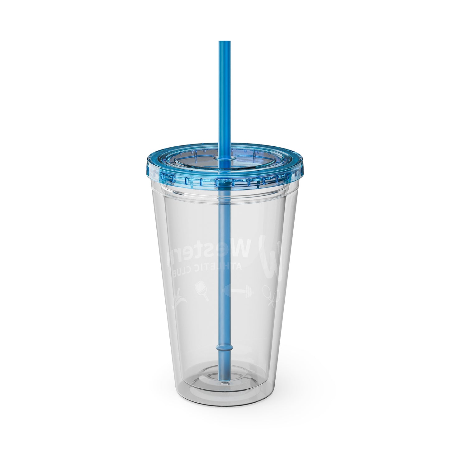 Western Athletic Club Sunsplash Tumbler with Straw