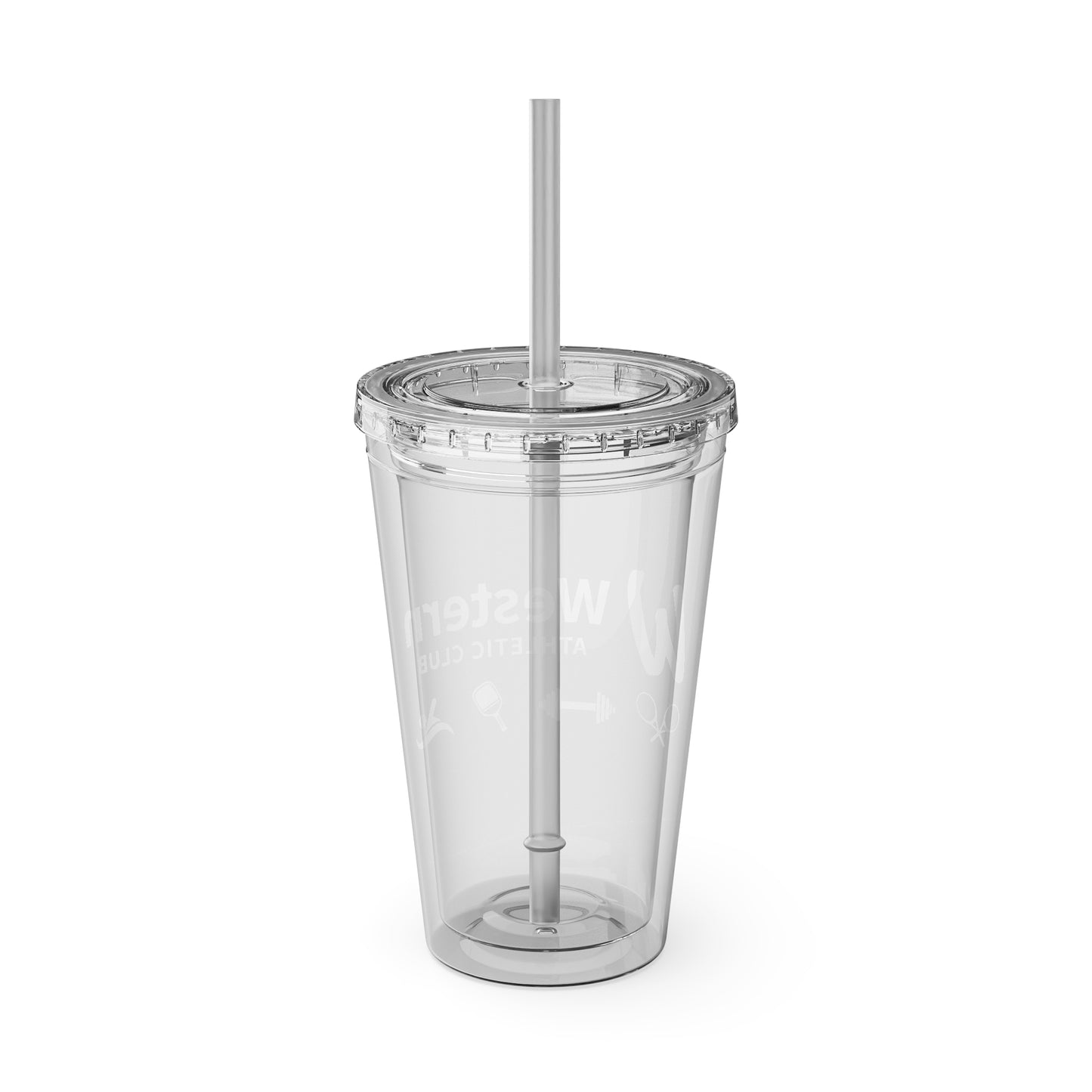 Western Athletic Club Sunsplash Tumbler with Straw